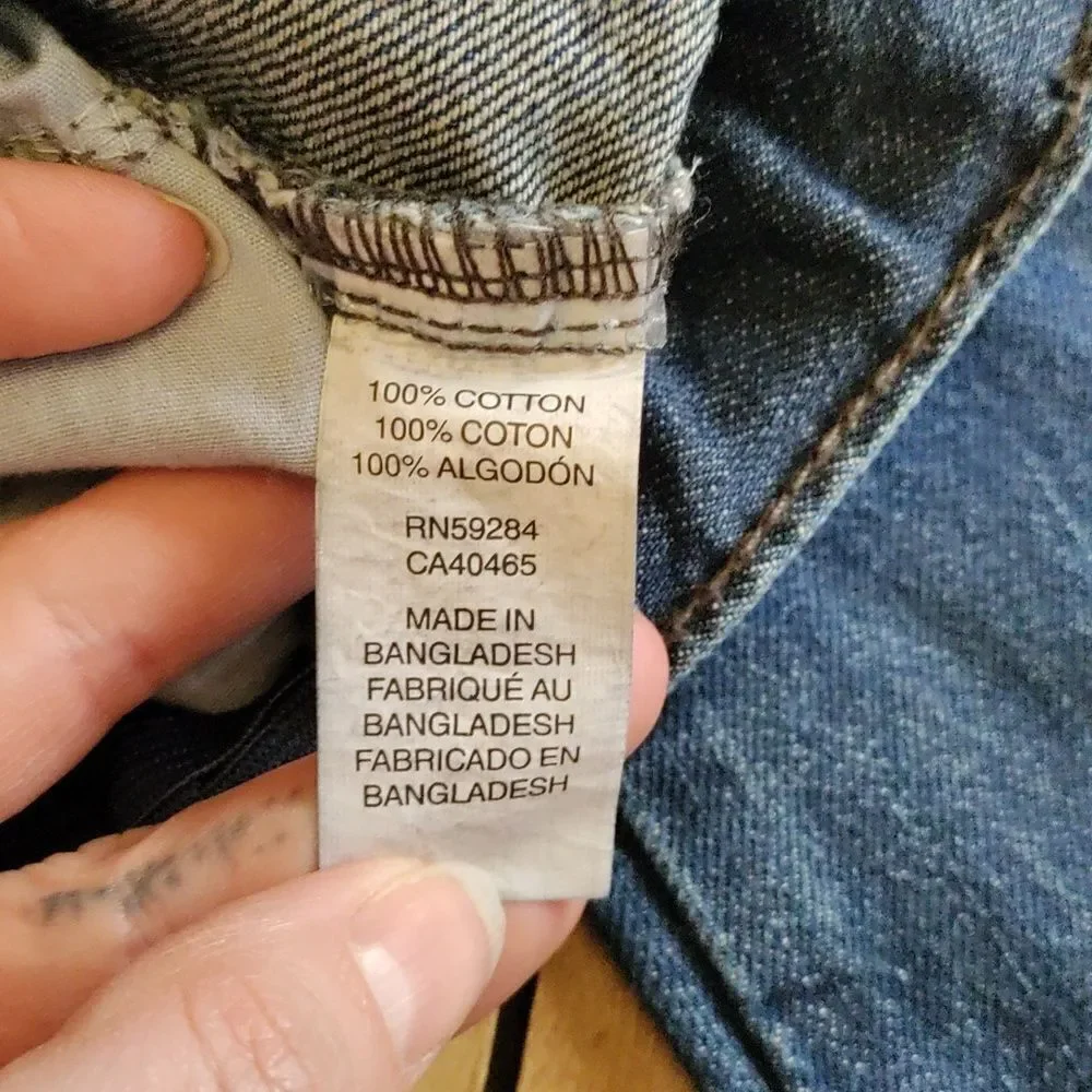 Place jeans size